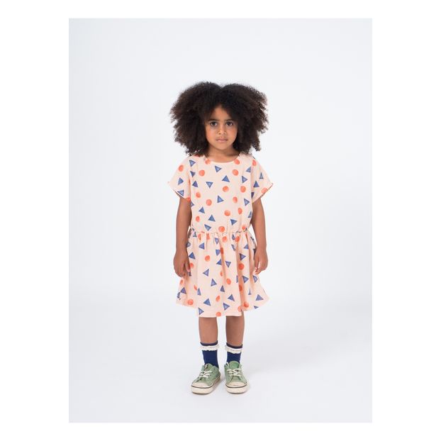 Printed cotton and linen dress -product