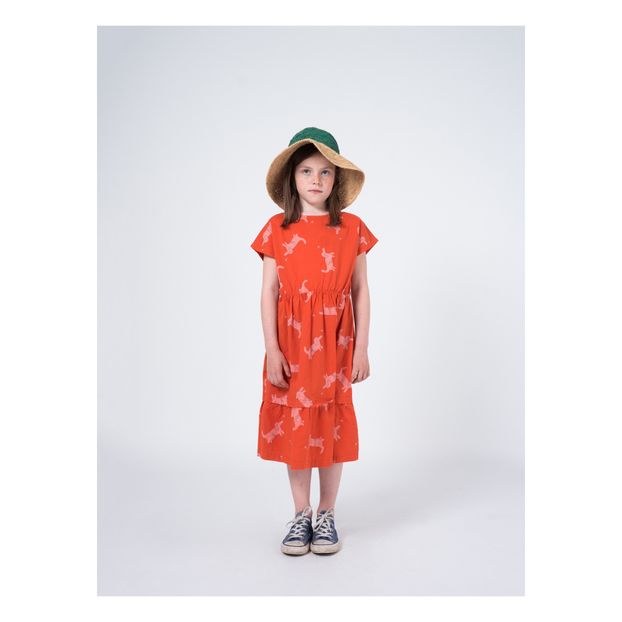 Robe Midi Coton Bio Chiens-product
