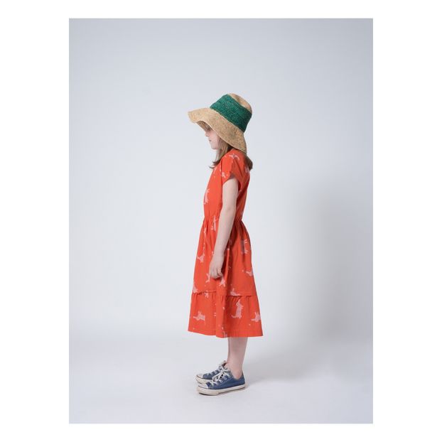 Robe Midi Coton Bio Chiens-product