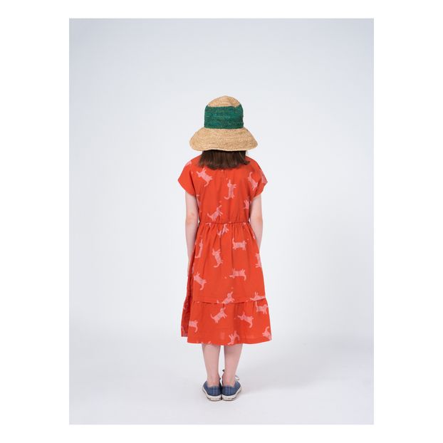 Robe Midi Coton Bio Chiens-product