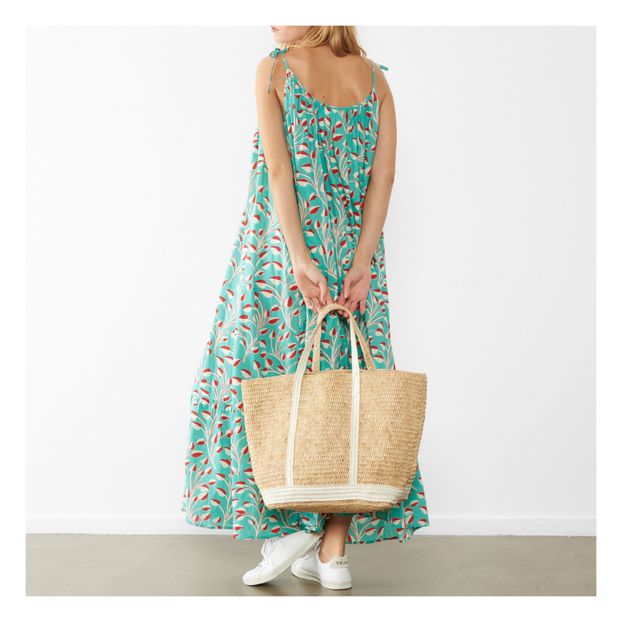 Large Raffia Tote Bag-product