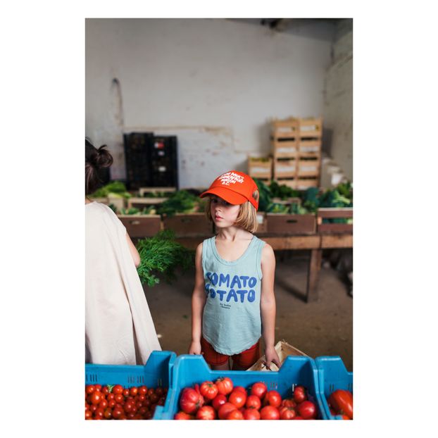 Tomato Potato cotton and linen tank top -product