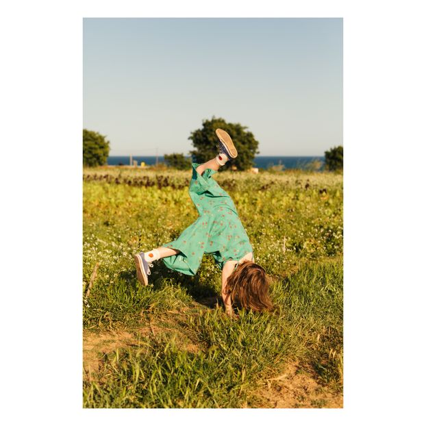 Tulips cotton and linen romper-product