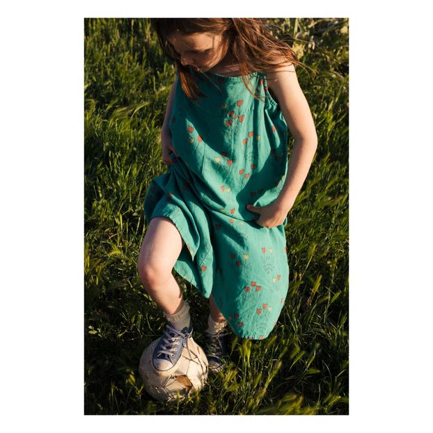 Tulips cotton and linen romper-product