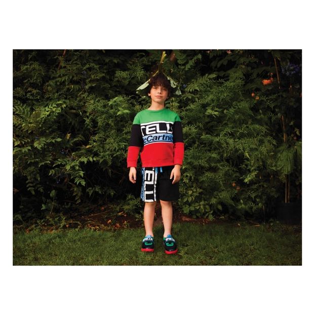 Colorblock organic cotton sweatshirt-product