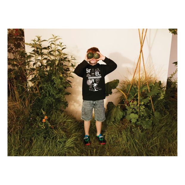 Palm organic cotton sweatshirt-product