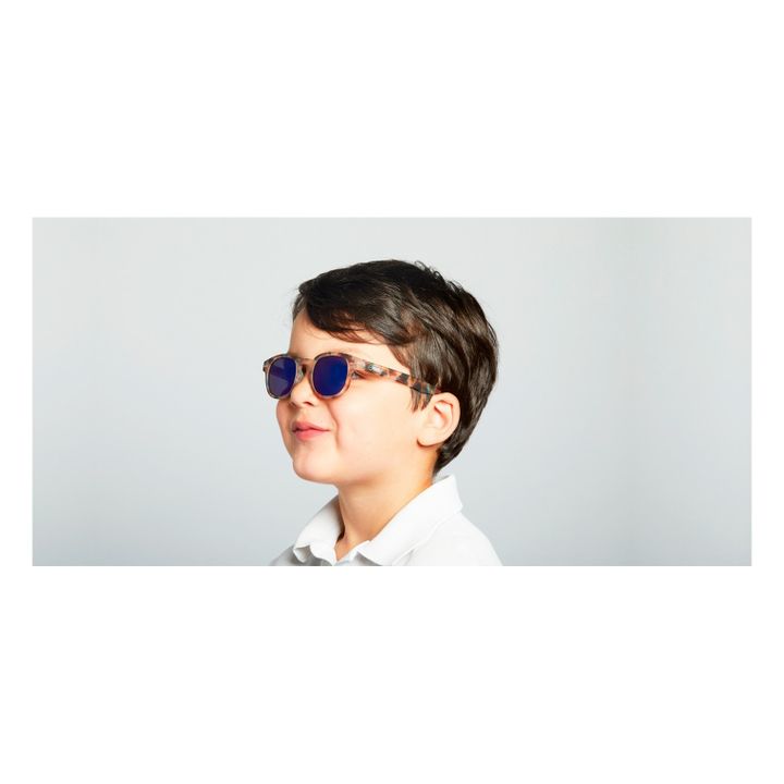 Sonnenbrille #C Tortoise - Erwachsenenkollektion | Blau- Produktbild Nr. 2