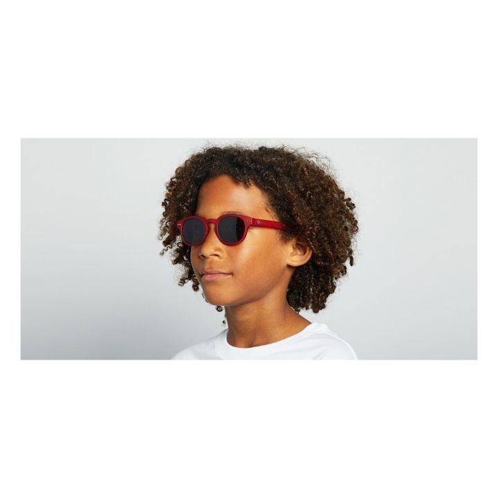 Lunettes de Soleil #C Collection Adulte | Rouge- Image produit n°1