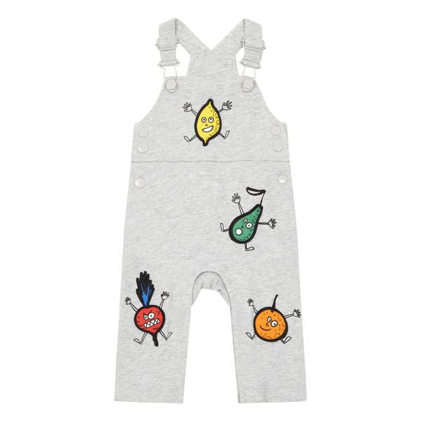 Fruit organic cotton felt dungarees-product