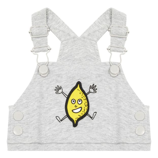 Fruit organic cotton felt dungarees-product