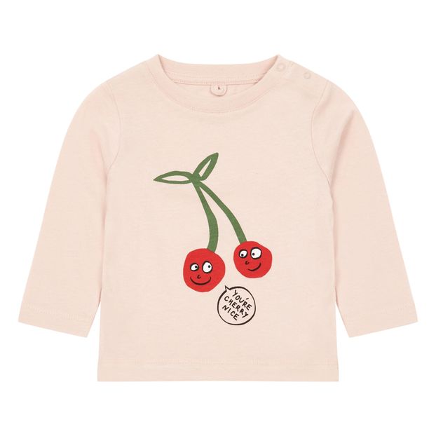 Cherry organic cotton T-shirt -product