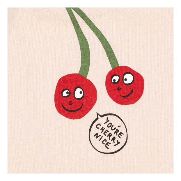Cherry organic cotton T-shirt -product