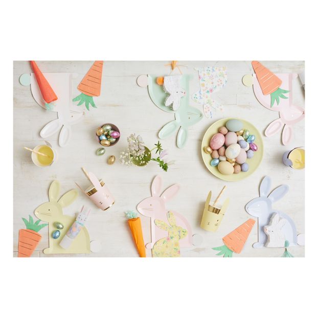 Bunny Paper Plates - Set of 8-product