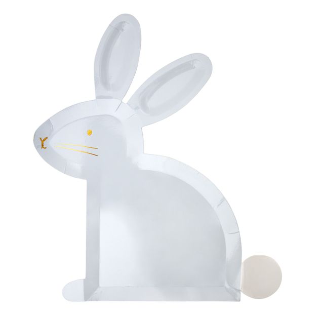 Bunny Paper Plates - Set of 8-product