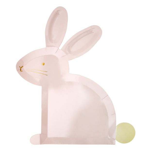 Bunny Paper Plates - Set of 8-product