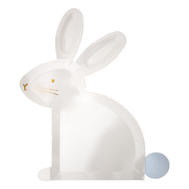 Bunny Paper Plates - Set of 8-product
