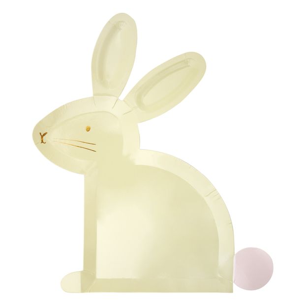 Bunny Paper Plates - Set of 8-product