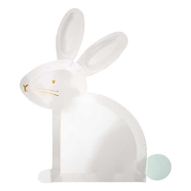 Bunny Paper Plates - Set of 8-product