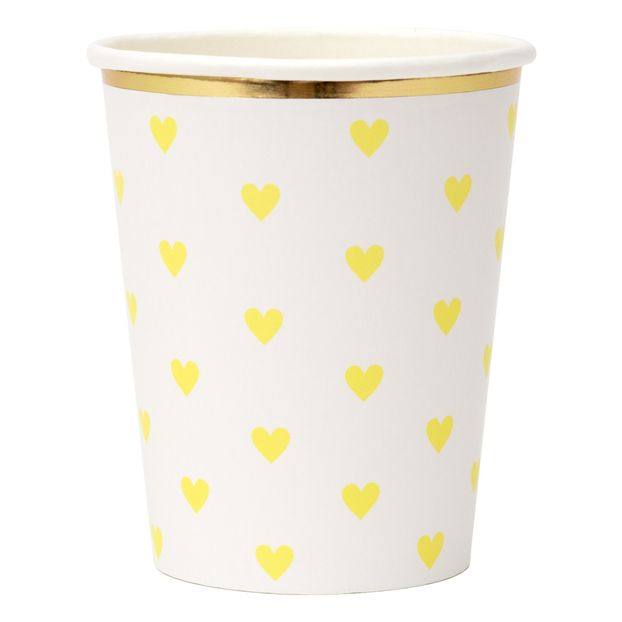 Heart Paper Cups - Set of 8-product