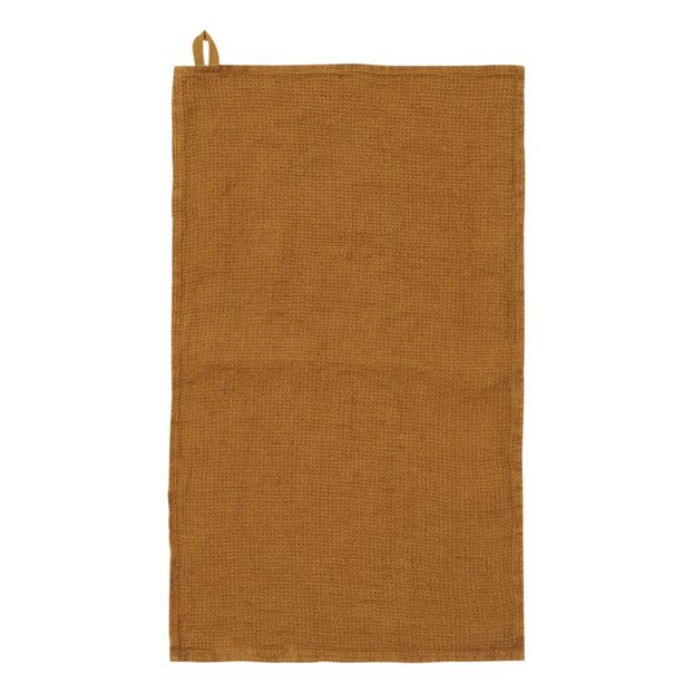Toalla de baño Nido de abeja de Lino lavado-product