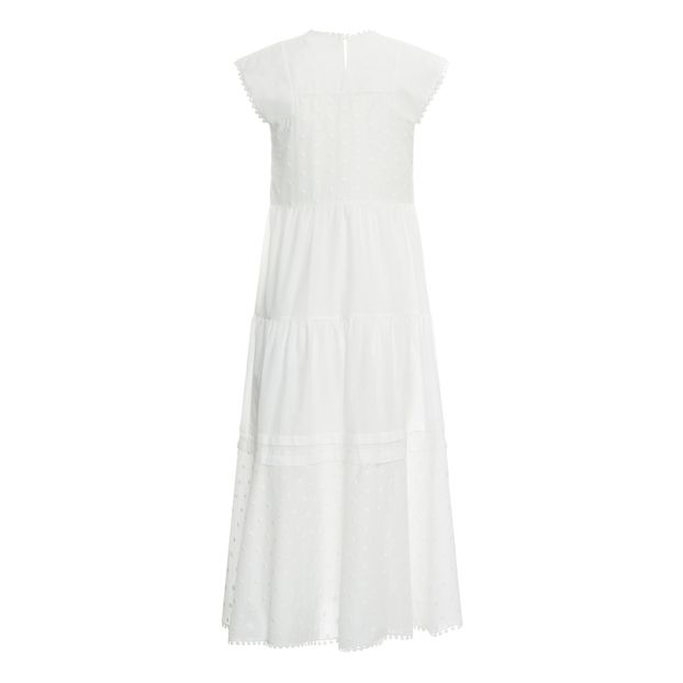 Cotton Polka-Dot Embroided Dress-product