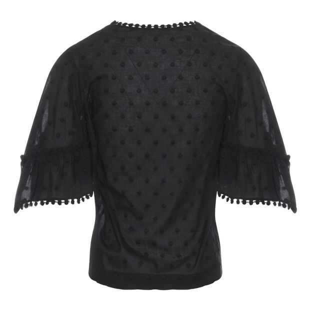 Polka-dot embroided Top-product