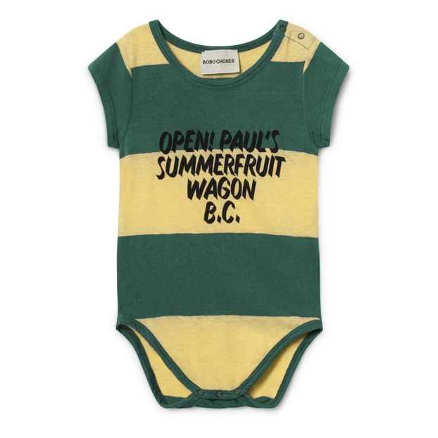 Striped babygrow-product