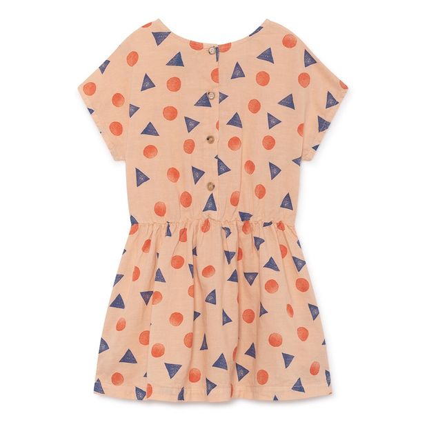 Printed cotton and linen dress -product