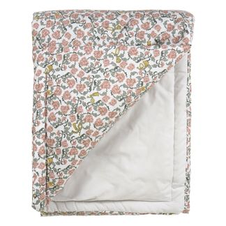 garbo&friends Tagesdecke aus Baumwollperkal Floral Vine-listing