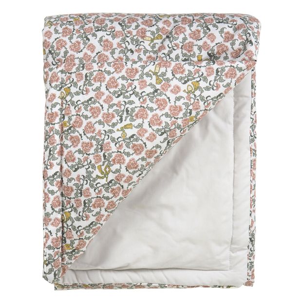 Floral Vine cotton percale plaid-product
