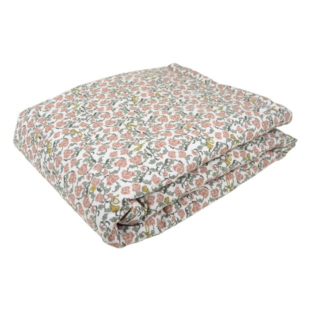 Floral Vine cotton percale plaid-product