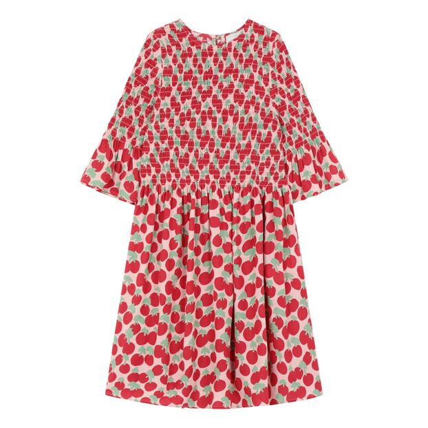 Cherry cupro dress-product