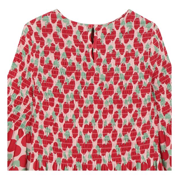 Cherry cupro dress-product