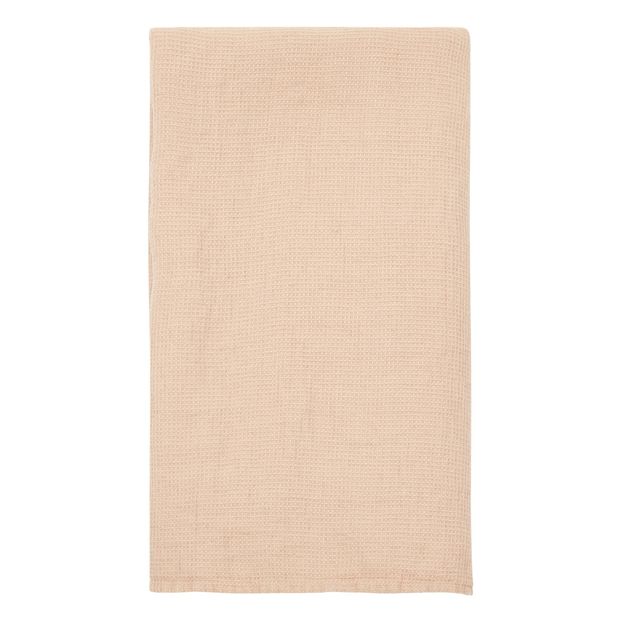 Washed linen honeycomb towel-product