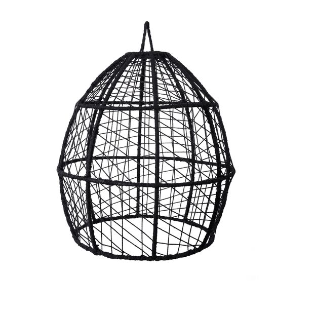 Nest braided cotton pendant light-product