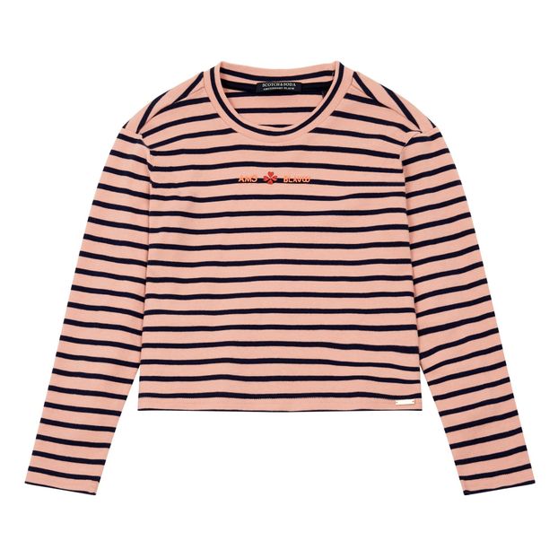 T-Shirt Rayé Volants-product