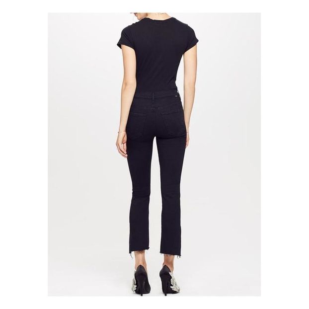 Jean Evasé Insider Crop Step Fray-product
