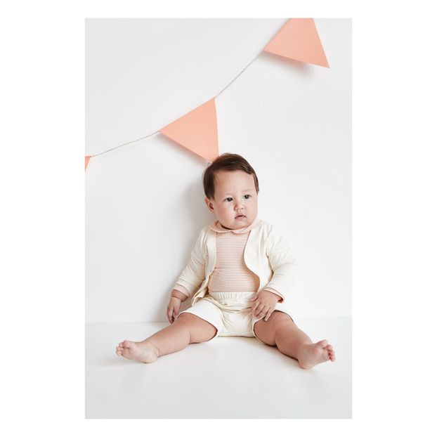 Organic cotton V-neck cardigan-product