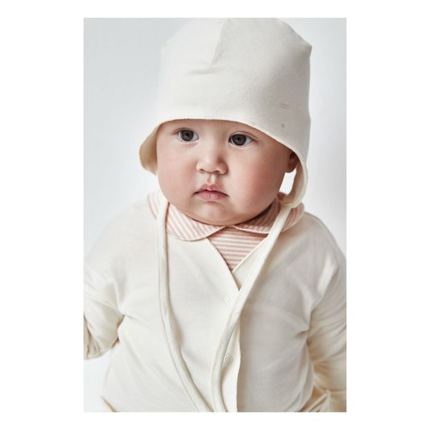 Organic cotton V-neck cardigan-product
