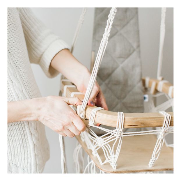 Crocheted baby swing-product
