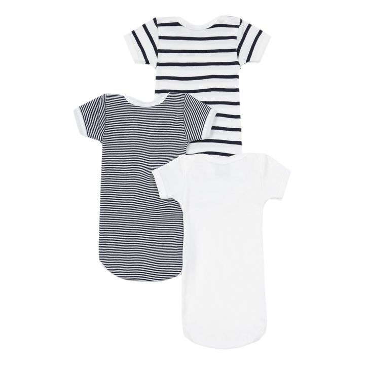 Lot 3 Bodies Iconiques | Bleu marine- Image produit n°2