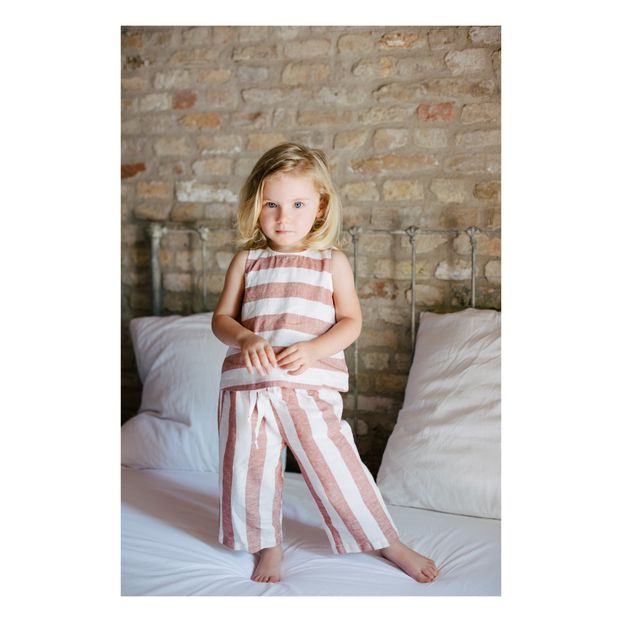 Pantalon Rayé Lin-product