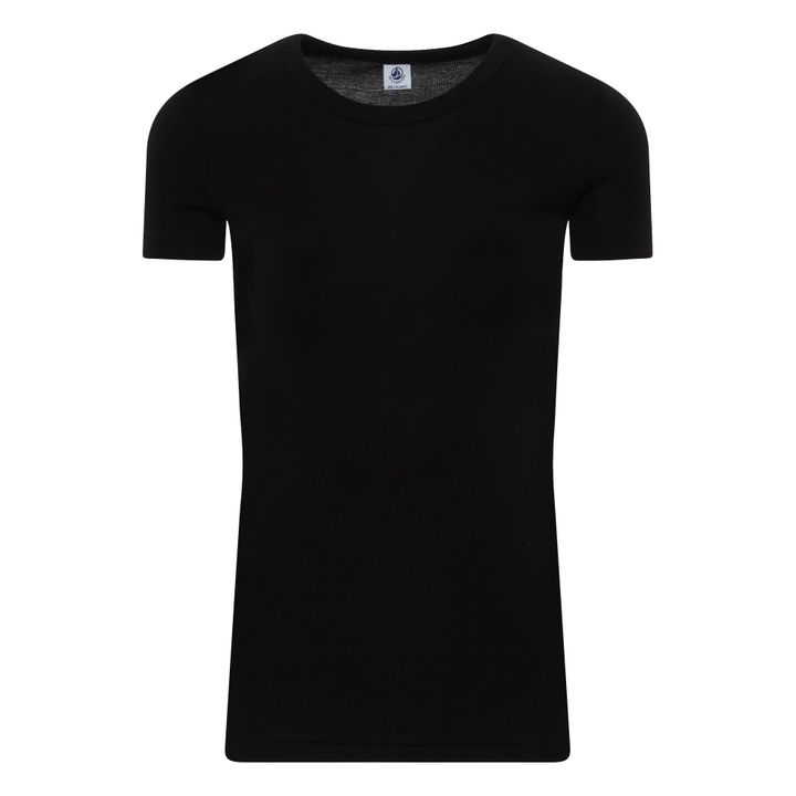 Camiseta Algodón - Colección Mujer | Negro- Imagen del producto n°0
