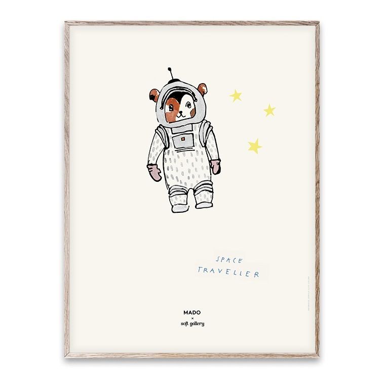 Space Traveller Print 30x40 cm- Product image n°0