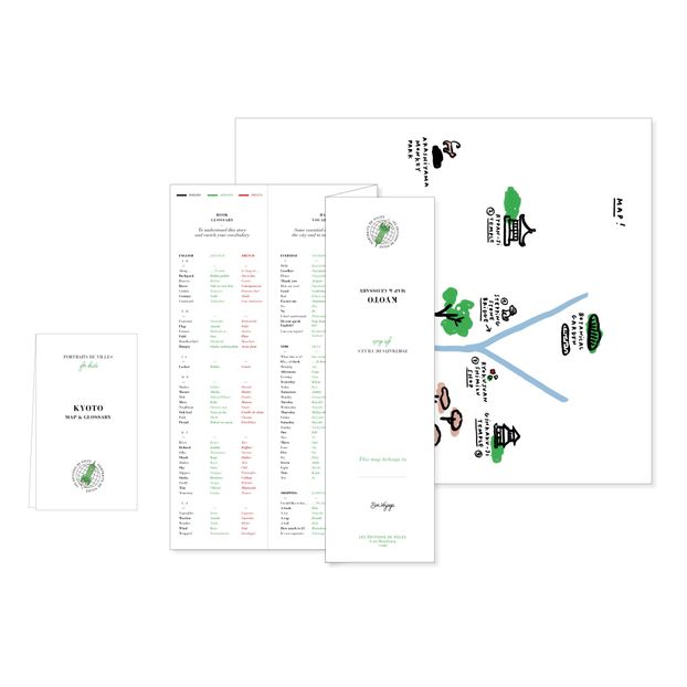 Portraits de villes for kids - Kyoto-product
