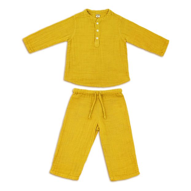 Dan organic cotton kurta top + trousers set-product