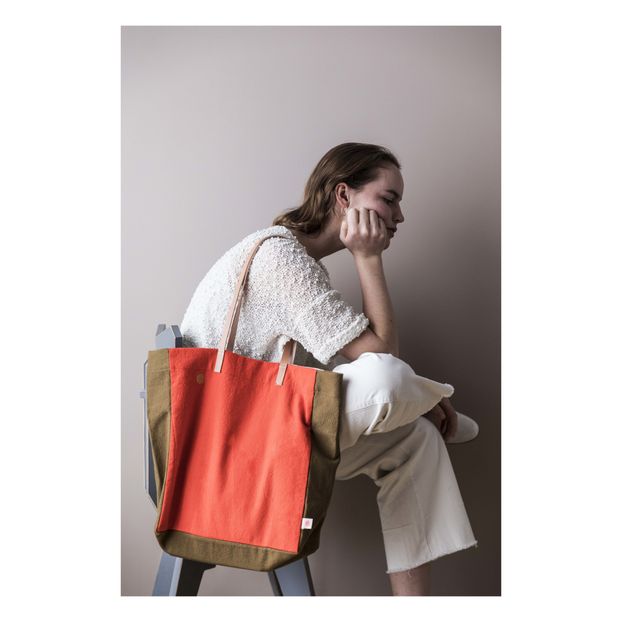 Tricolour tote bag-product