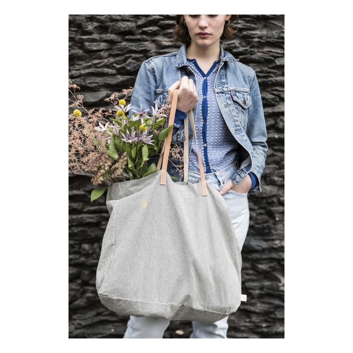 Borsa in cotone a righe Finette- Immagine del prodotto n°1
