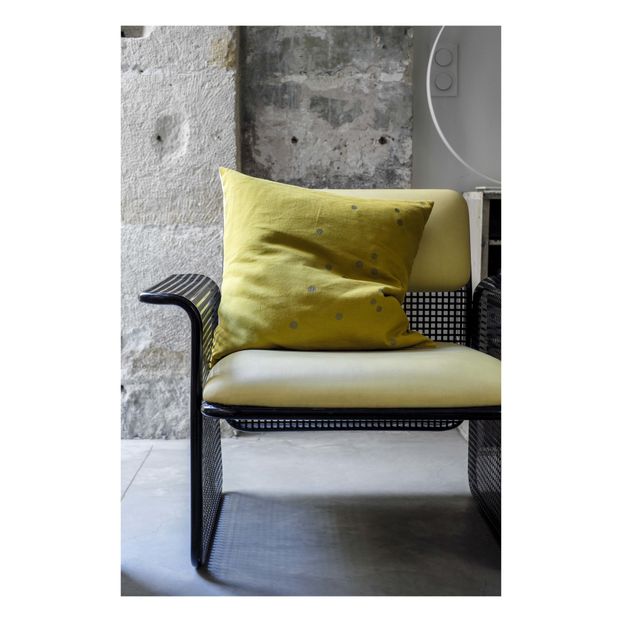 Lina gold polka dot cushion cover-product