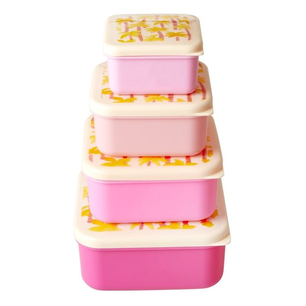 Lunch-box Palmier - Set de 4-product